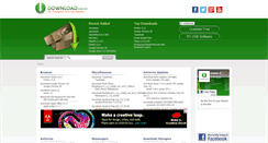 Desktop Screenshot of download.com.np